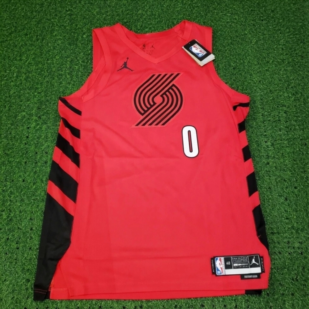$200 Damian Lillard Nike Portland Blazers Statement Jersey